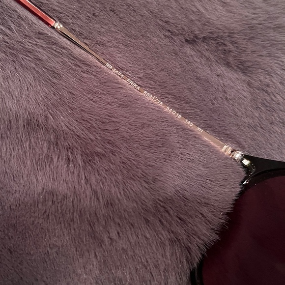 Ray-Ban Sunglasses - Erika (RB4171) - Havana (Dark Violet Lenses) - Picture 11 of 12